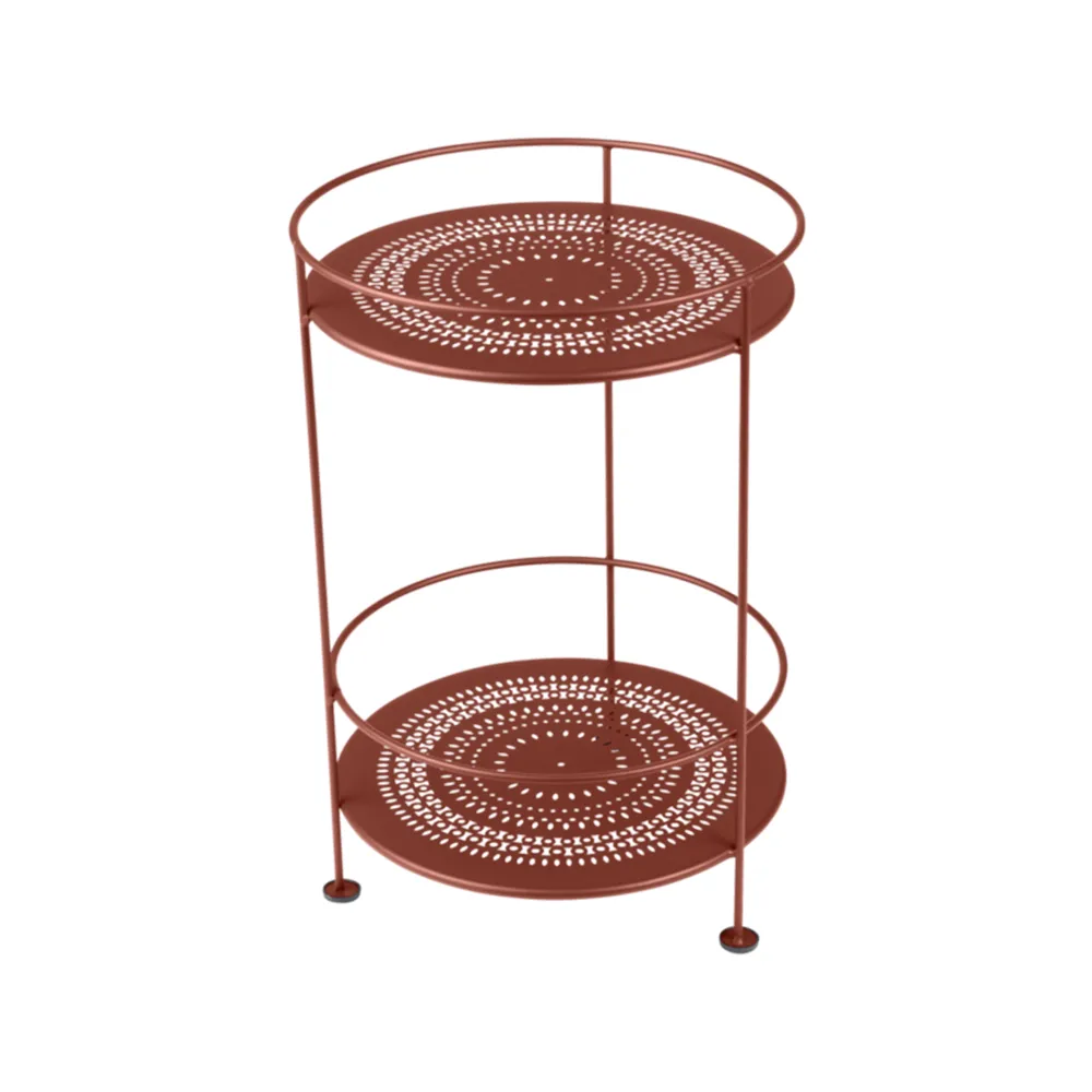 Guinguette sidebord uten hjul, Red ochre (rød) Fermob