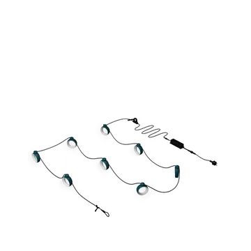 Hoop lyskjede 12 m - Acapulco blue - Fermob