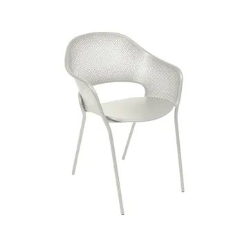 Kate stol med armlener - Clay grey (grå) - Fermob