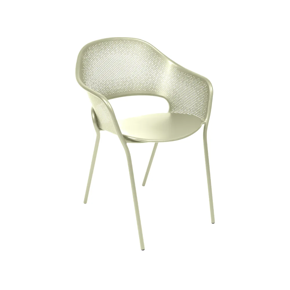 Kate stol med armlener, Willow green Fermob