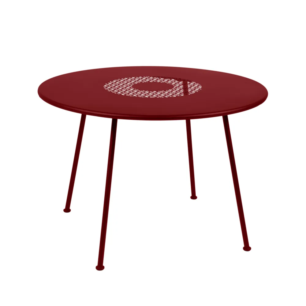 Lorette bord, Chili (rød), ø110 cm Fermob