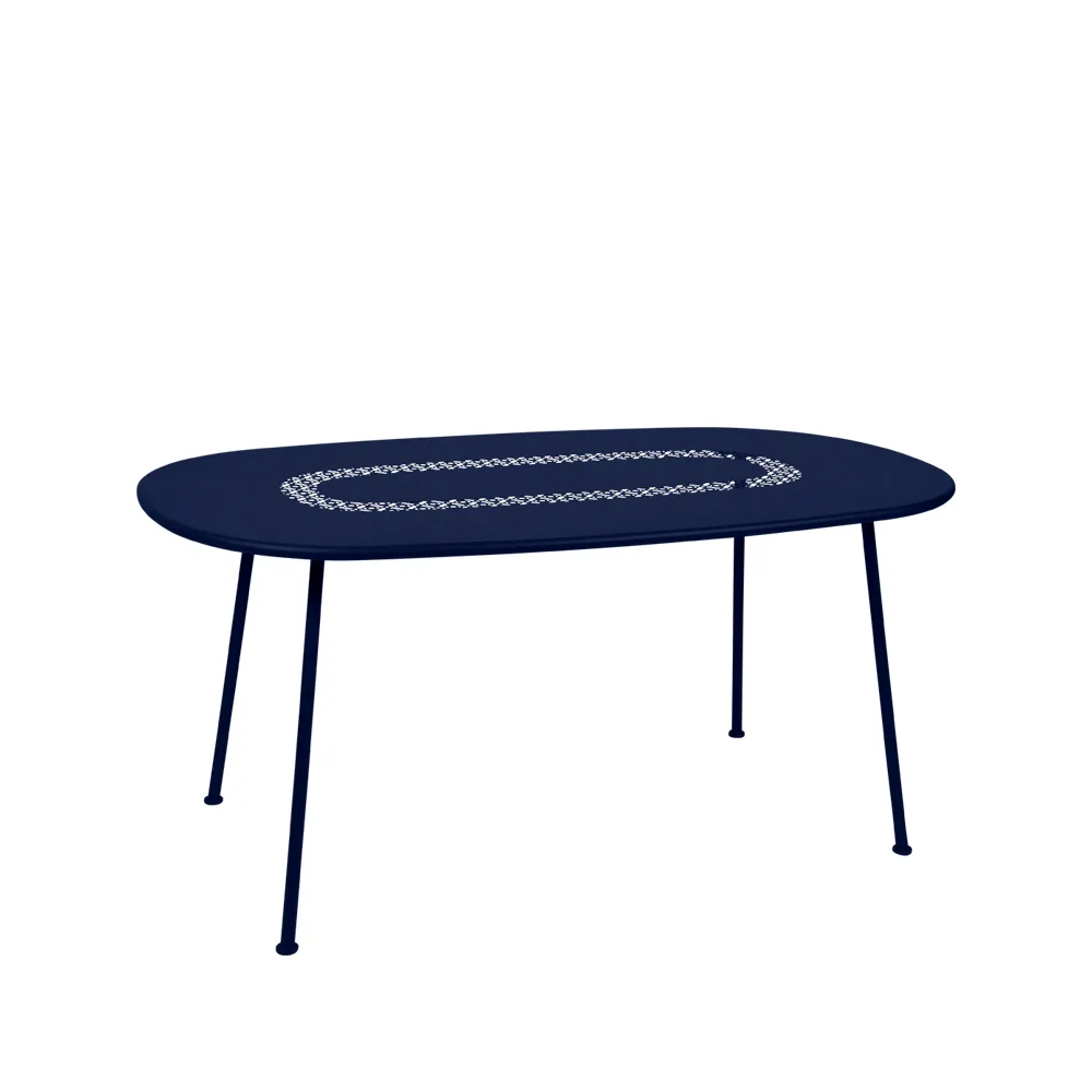 Lorette bord ovalt, Deep blue Fermob