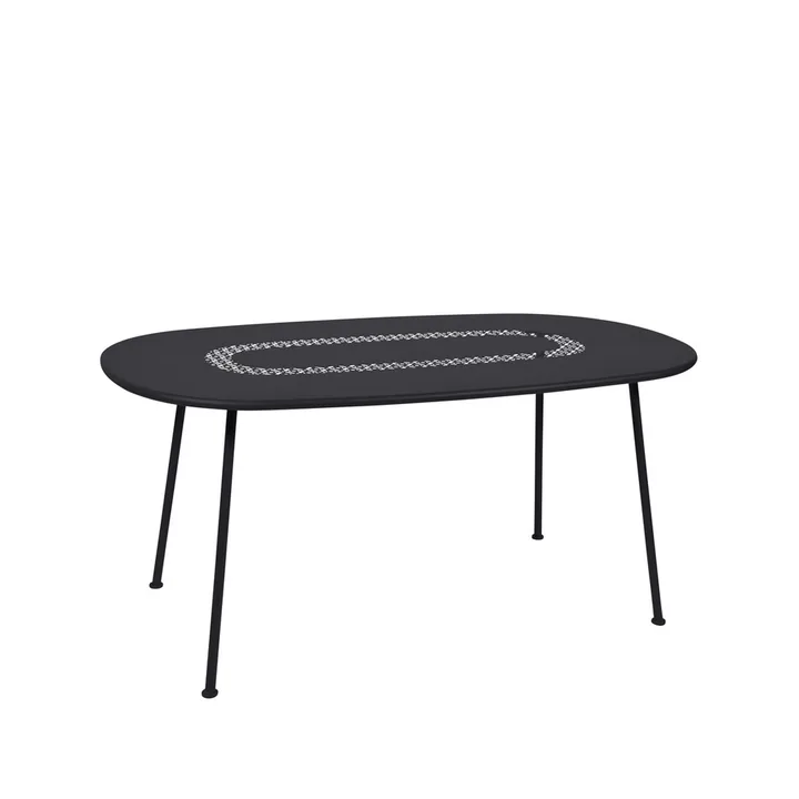 Lorette bord ovalt - Liquorice (svart) - Fermob
