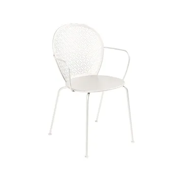 Lorette stol med armlener - Clay grey (grå) - Fermob