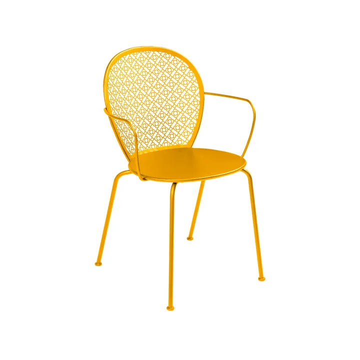Lorette stol med armlener - Honey - Fermob