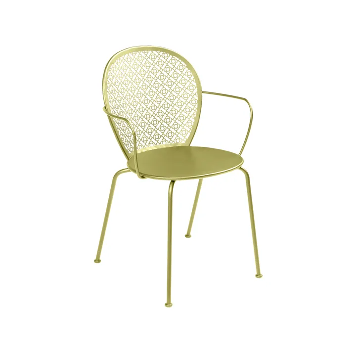 Lorette stol med armlener - Willow green - Fermob