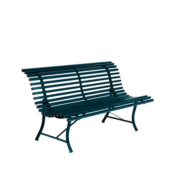 Louisiane benk 150 cm - Acapulco blue (blå) - Fermob