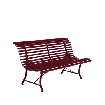 Louisiane benk 150 cm - Black cherry - Fermob