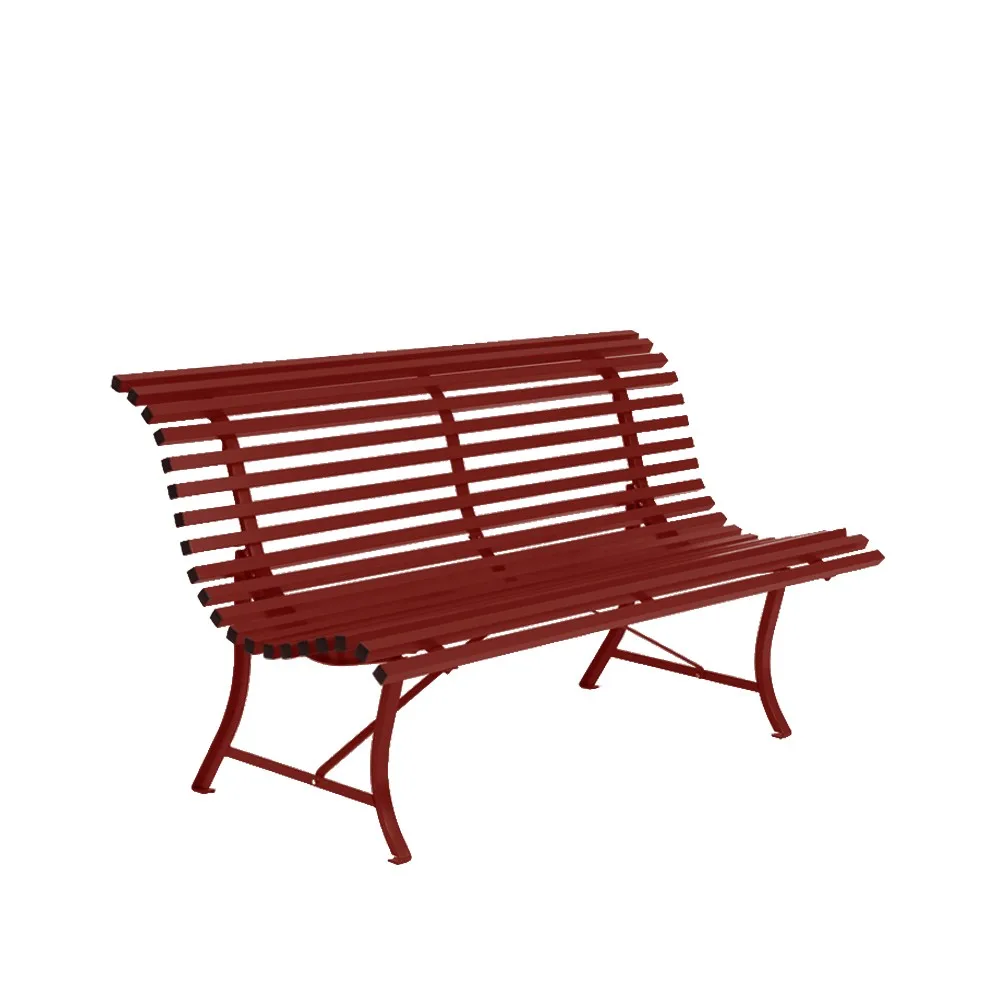 Louisiane benk 150 cm, Chili (rød) Fermob