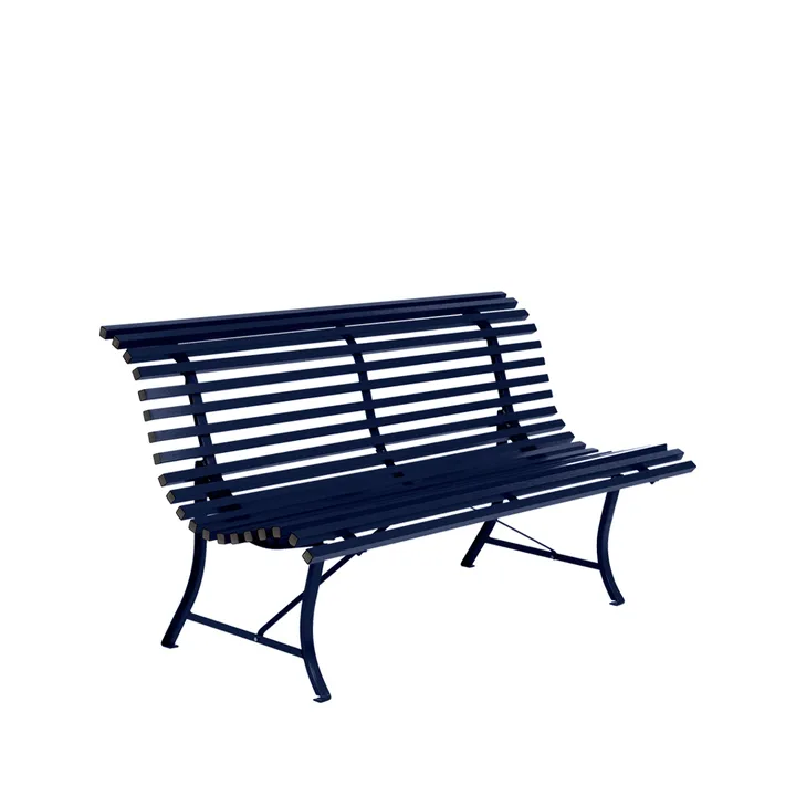 Louisiane benk 150 cm - Deep blue (blå) - Fermob