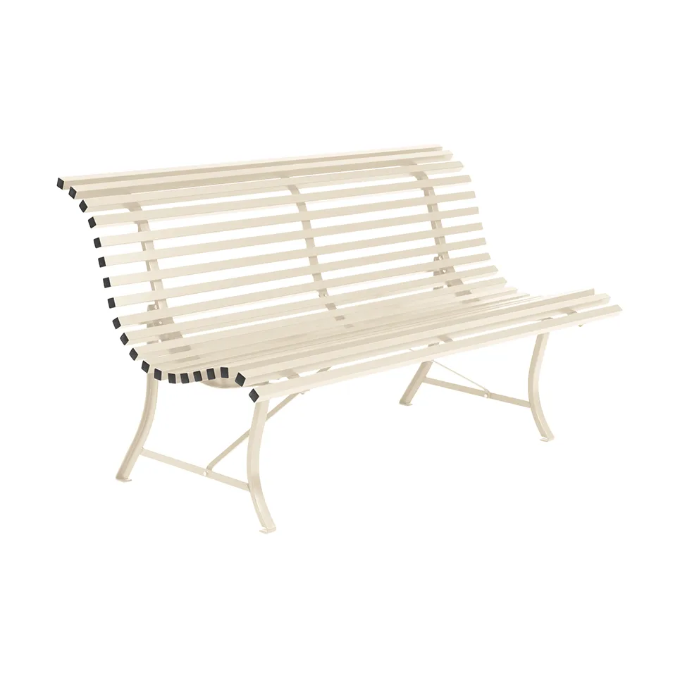 Louisiane benk 150 cm, Latte beige (beige) Fermob