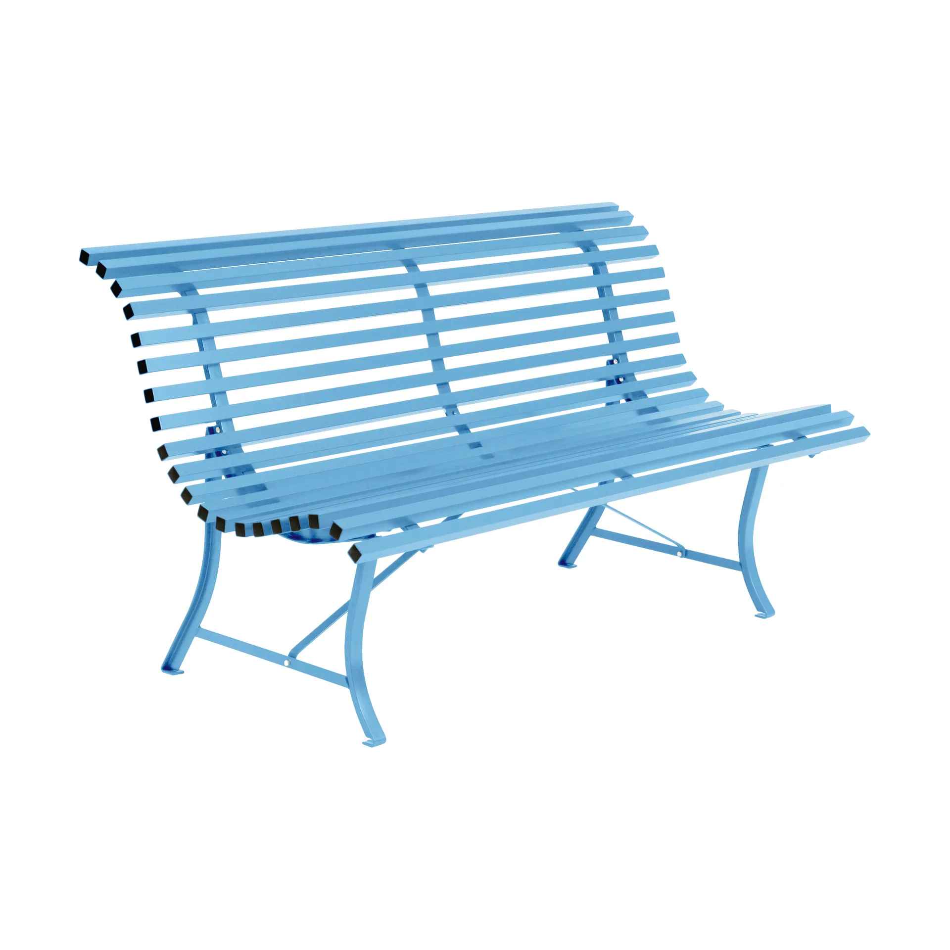 Louisiane benk 150 cm, Maya blue (blå) Fermob