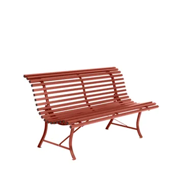 Louisiane benk 150 cm - Red ochre (rød) - Fermob