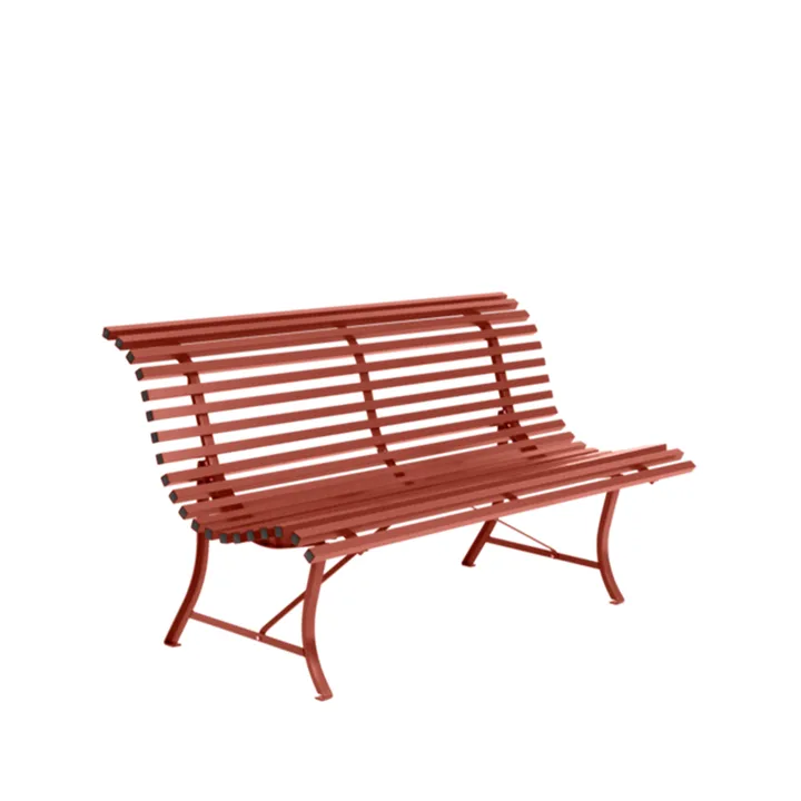 Louisiane benk 150 cm - Red ochre (rød) - Fermob