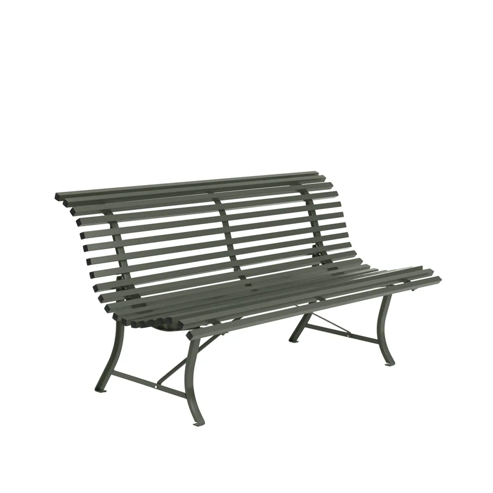 Louisiane benk 150 cm, Rosemary (grønn) Fermob