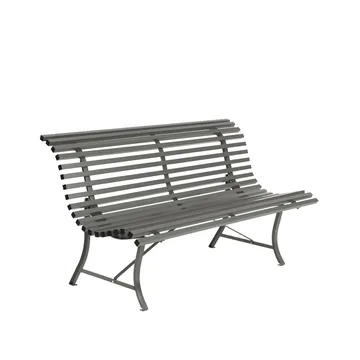 Louisiane benk 150 cm - Storm grey (grå) - Fermob