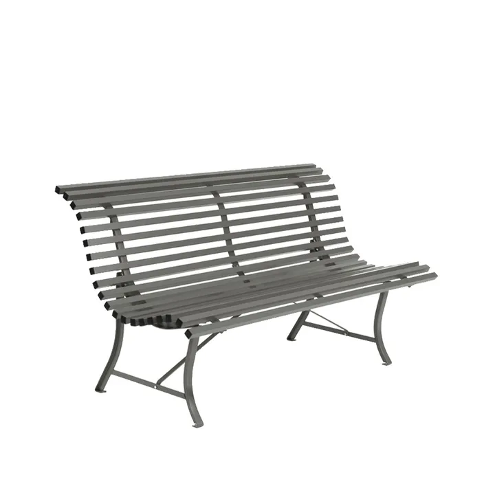 Louisiane benk 150 cm - Storm grey (grå) - Fermob