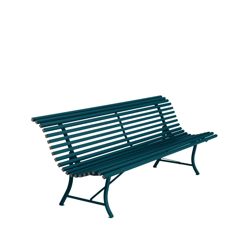 Louisiane benk 200 cm, Acapulco blue (blå) Fermob
