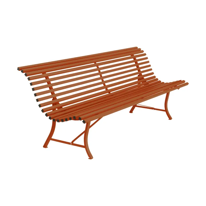 Louisiane benk 200 cm - Candied orange (oransje) - Fermob