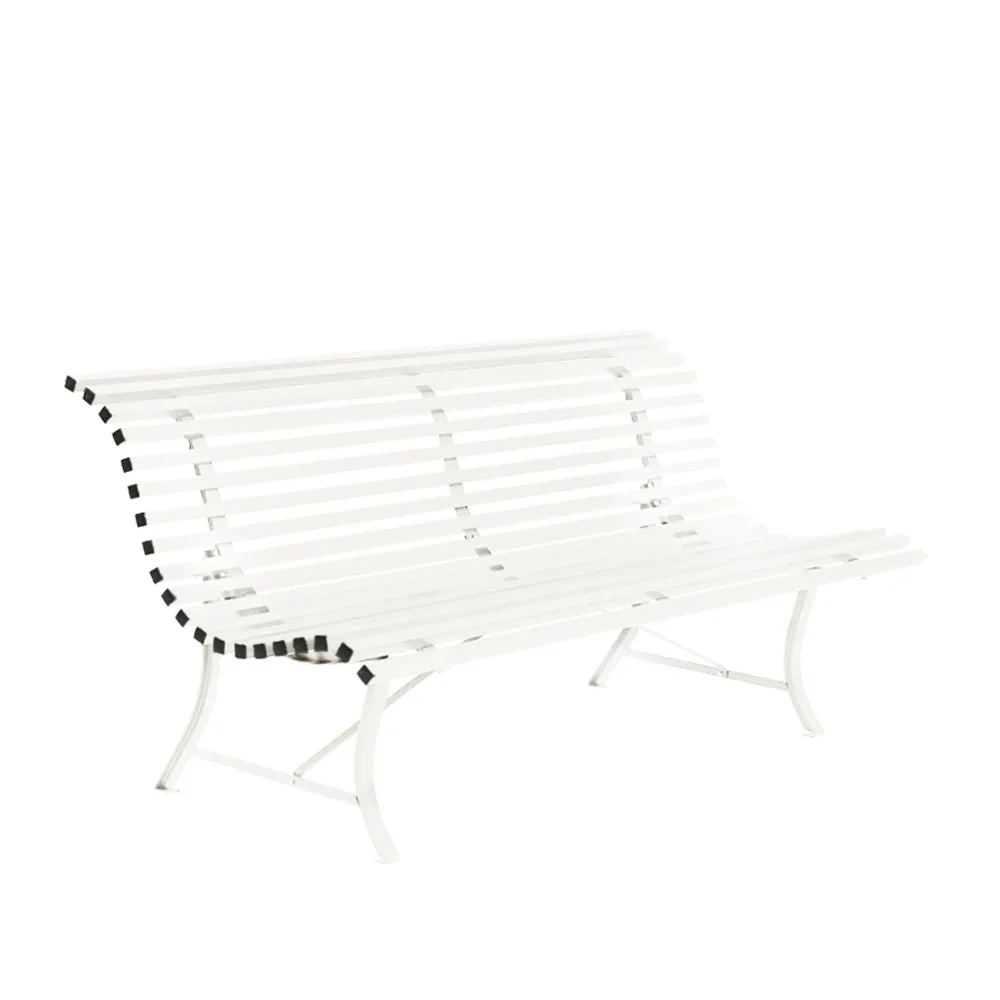Louisiane benk 200 cm, Cotton white (hvit) Fermob
