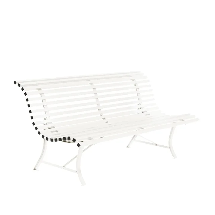 Louisiane benk 200 cm - Cotton white (hvit) - Fermob