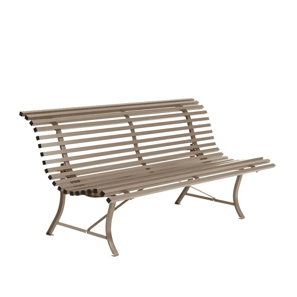 Louisiane benk 200 cm, Nutmeg (beige) Fermob