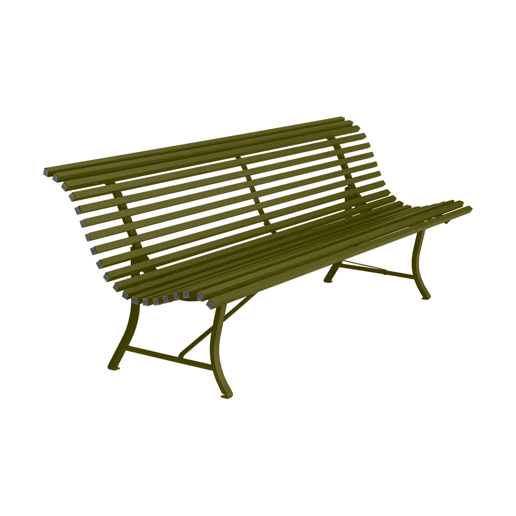 Louisiane benk 200 cm, Pesto (grønn) Fermob