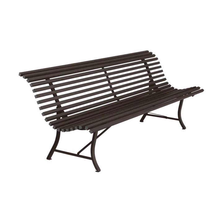 Louisiane benk 200 cm - Tonka (brun) - Fermob