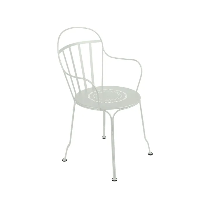 Louvre stol med armlener - Clay grey (grå) - Fermob