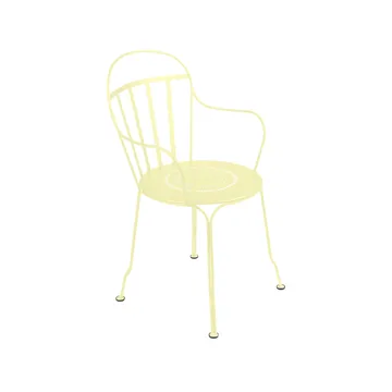 Louvre stol med armlener - Frosted lemon (gul) - Fermob