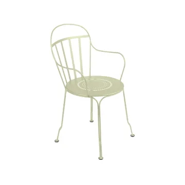 Louvre stol med armlener - Willow green (grønn) - Fermob