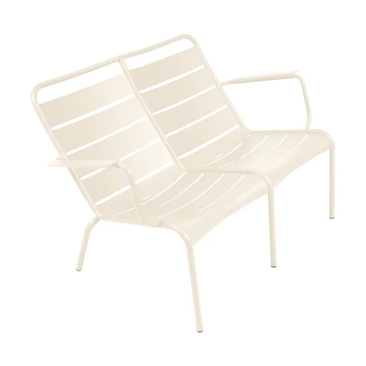 Luxembourg armstol duo, lav - Latte beige - Fermob
