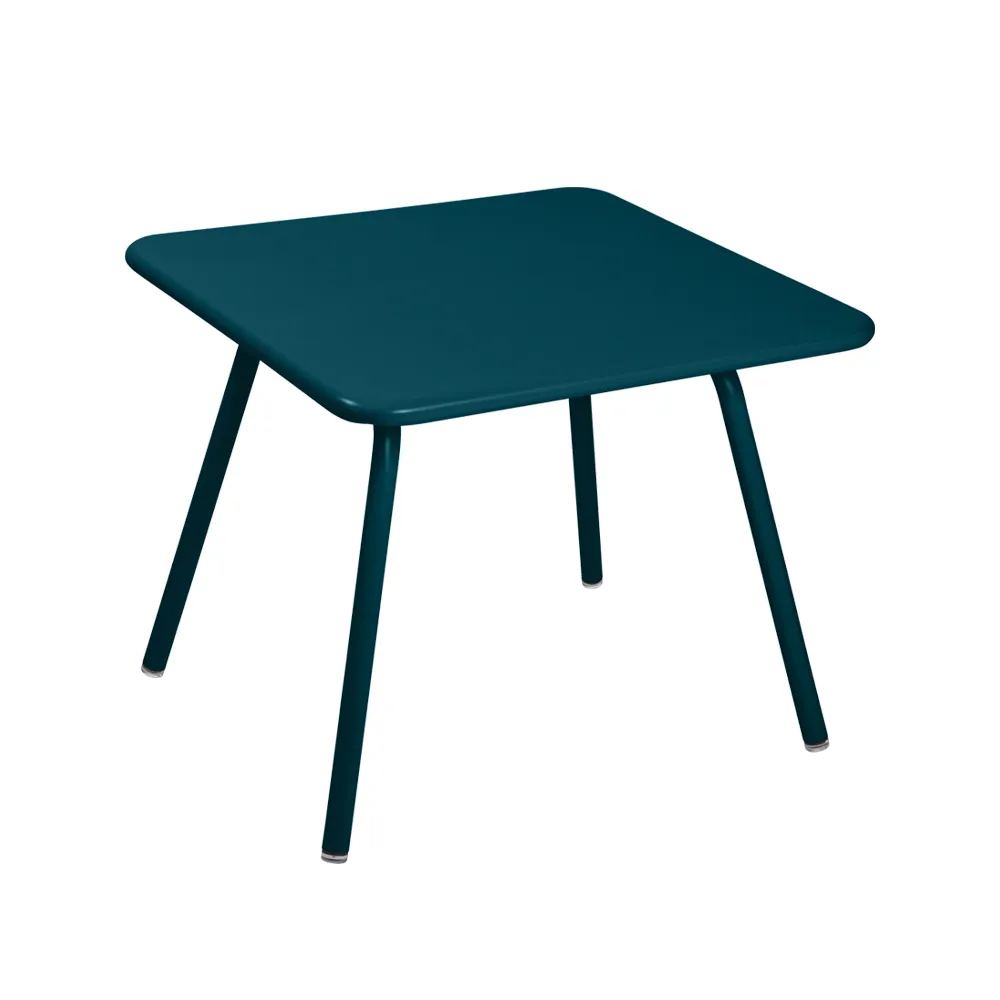 Luxembourg barnebord 57x57 cm, Acapulco blue Fermob