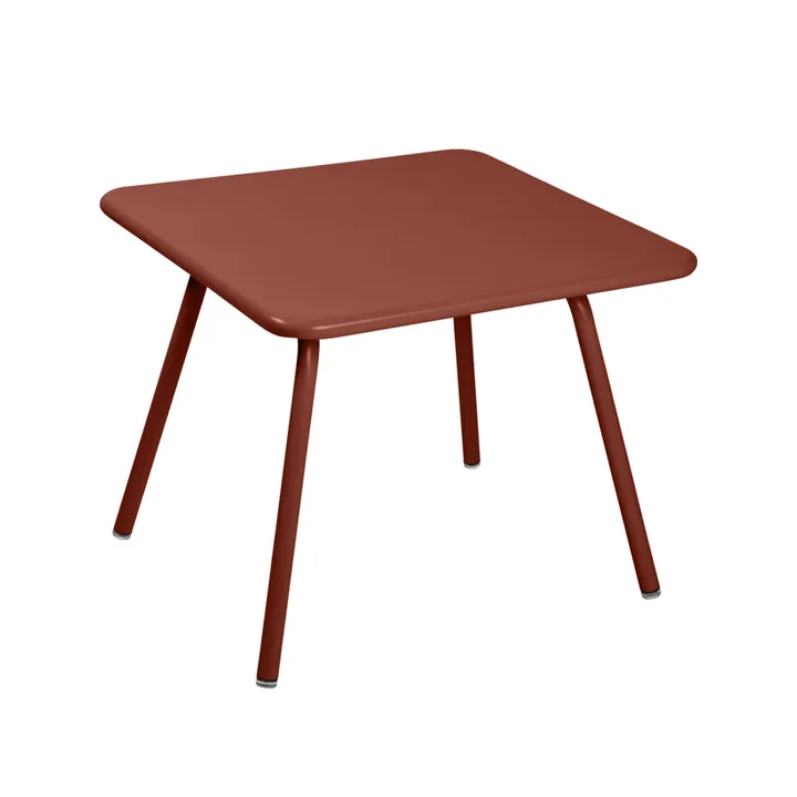 Luxembourg barnebord 57x57 cm - Red ochre - Fermob