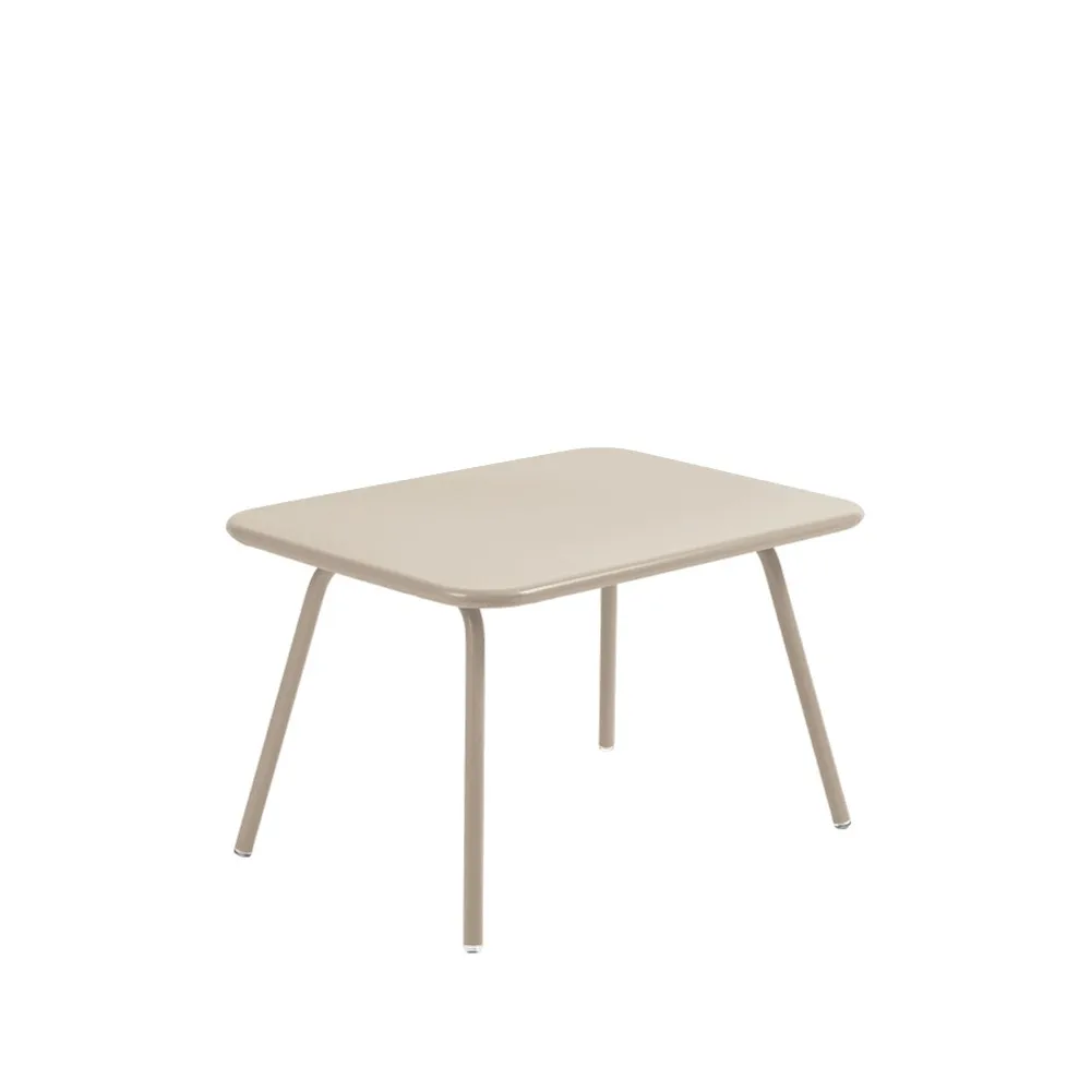 Fermob Luxembourg barnebord Nutmeg (beige) | Skandinavisk Design | Hagebord | Beige