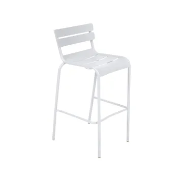 Luxembourg barstol - Cotton white (hvit) - Fermob