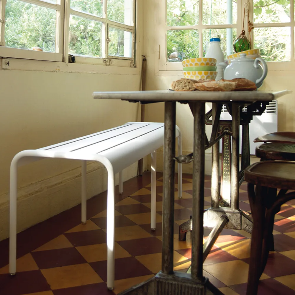 Luxembourg benk, Cedar green Fermob