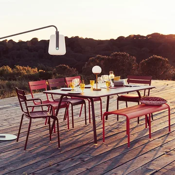 Luxembourg benk - Cedar green - Fermob