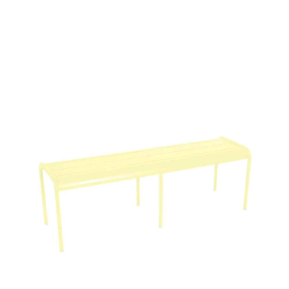 Fermob Luxembourg benk Frosted lemon (gul) | Skandinavisk Design | Gul