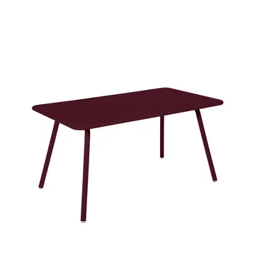 Luxembourg bord 143x80 cm - Black cherry (vinrød) - Fermob