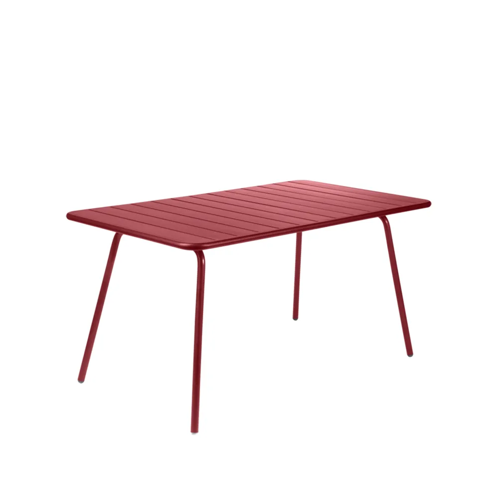 Luxembourg bord 143x80 cm, Chili (rød) Fermob