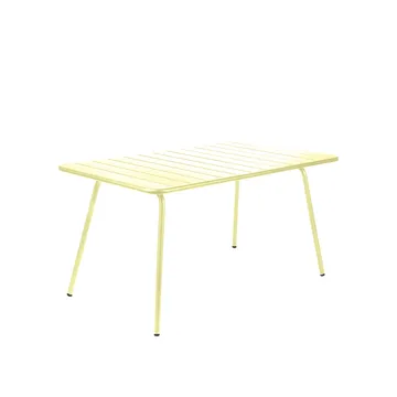 Luxembourg bord 143x80 cm - Frosted lemon - Fermob