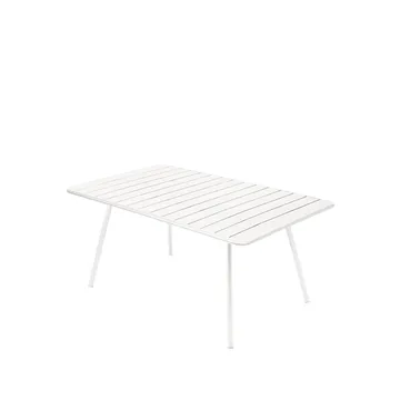 Luxembourg bord 165x100 cm - Cotton white (hvit) - Fermob