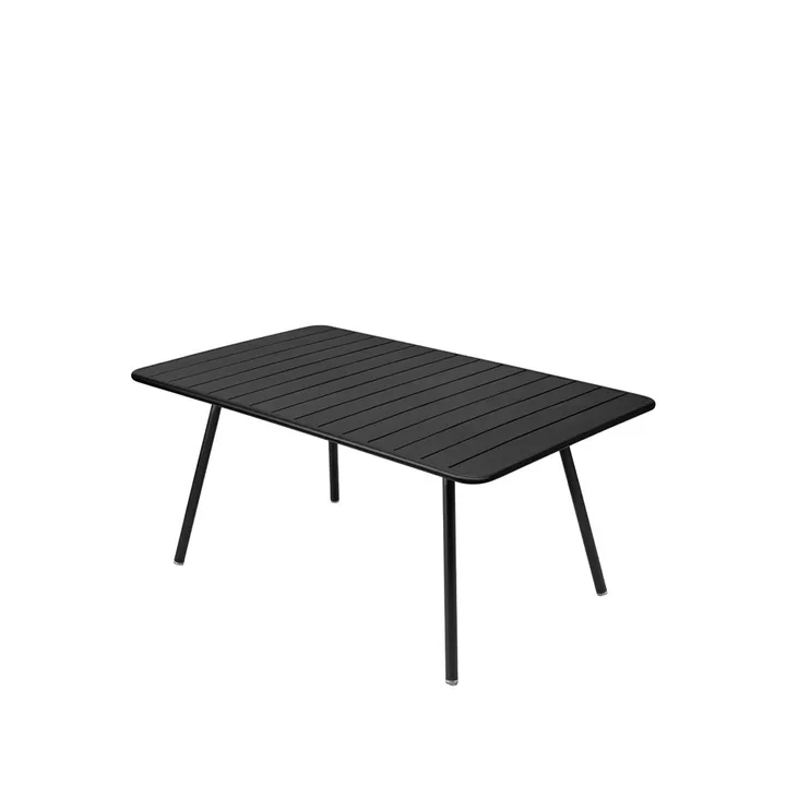 Luxembourg bord 165x100 cm - Liquorice (svart) - Fermob
