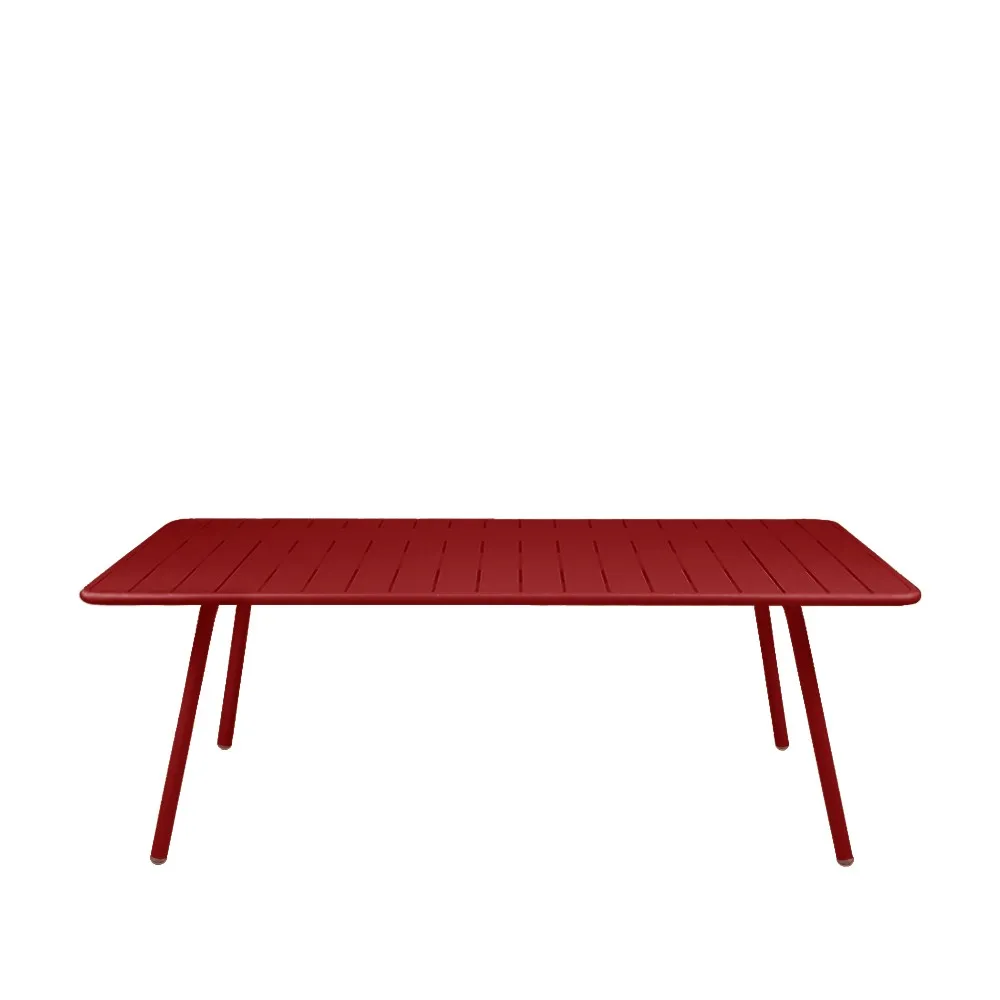 Luxembourg bord 207x100 cm, Chili (rød) Fermob