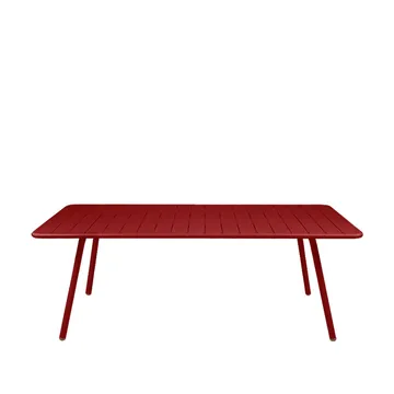 Luxembourg bord 207x100 cm - Chili (rød) - Fermob