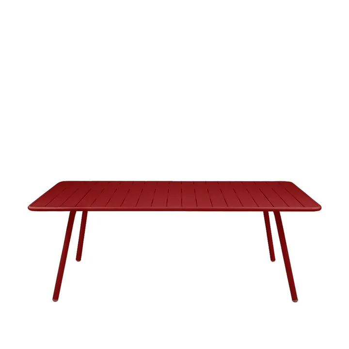 Luxembourg bord 207x100 cm - Chili (rød) - Fermob