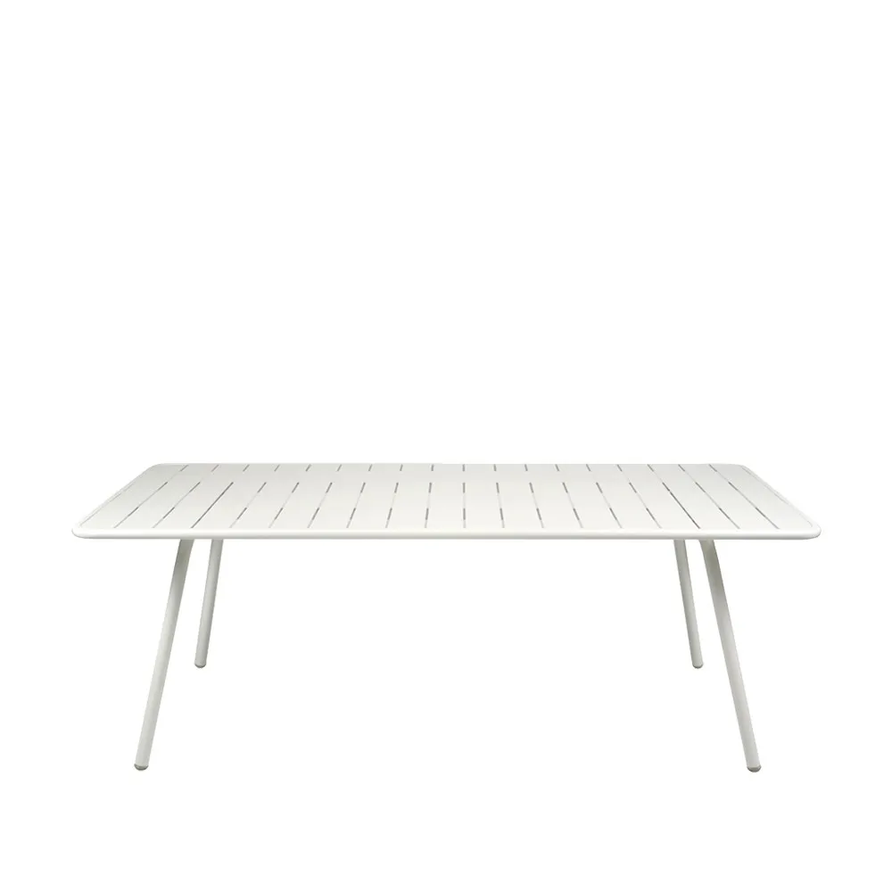 Luxembourg bord 207x100 cm, Cotton white (hvit) Fermob