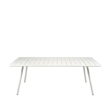 Luxembourg bord 207x100 cm - Cotton white (hvit) - Fermob