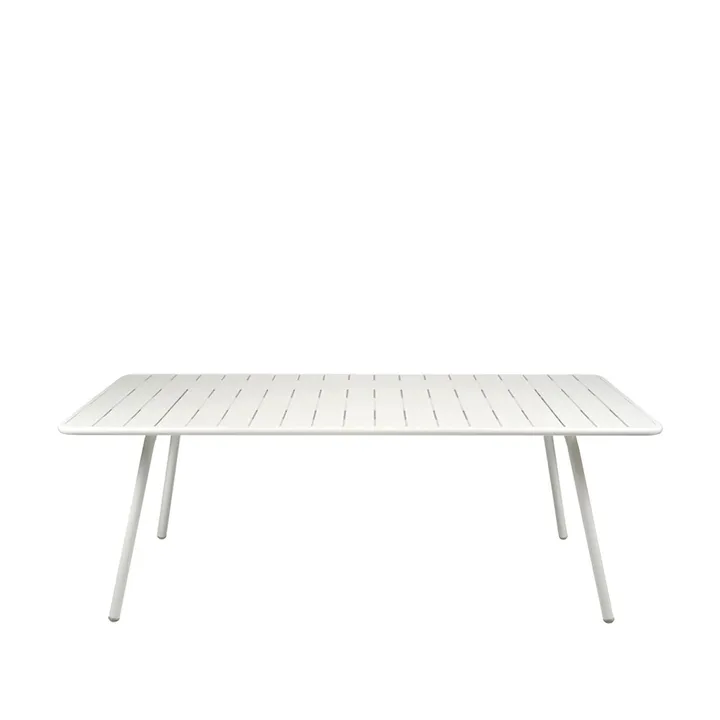 Luxembourg bord 207x100 cm - Cotton white (hvit) - Fermob